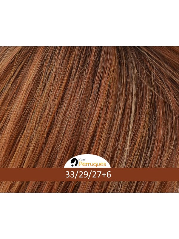 Perruque Pauline Mono Lace Gisela Mayer : coupe longue dégradée, effet naturel et confort au quotidien