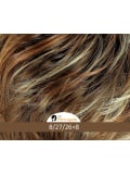 Perruque courte Young Gisela Mayer, coupe moderne avec volume, coloris 12/14/23+12 sur mannequin