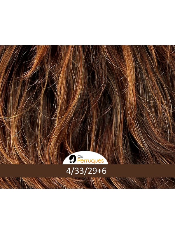 Perruque Beautiful : coupe courte volumineuse au mouvement naturel, élégante et confortable au quotidien