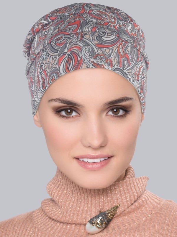 Turban Tala Ellen Wille en coton : confortable, décliné en nombreux coloris et imprimés estivaux, à porter seul ou avec un foula