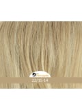 Perruque High End Page Gisela Mayer : carré long effilé, frange sur le côté, tulle cinéma pour un effet naturel