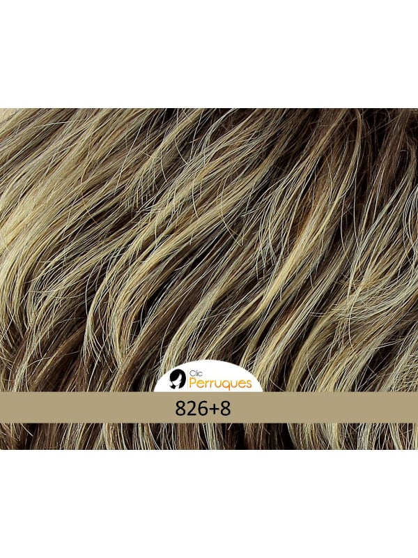 Perruque Society Mono Lace Deluxe Long Gisela Mayer : longue, légèrement ondulée, volume élégant et rendu naturel, confortable a