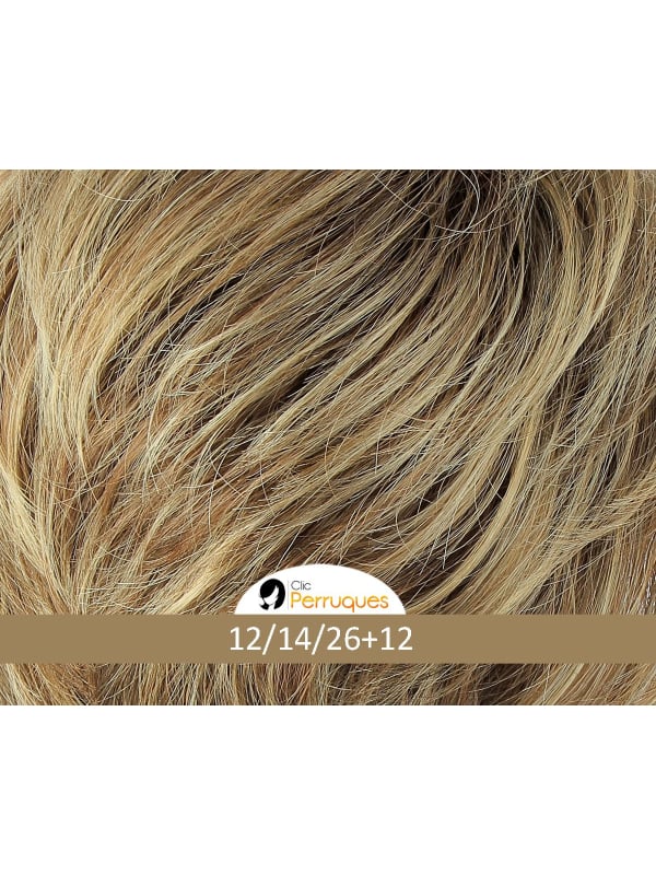 Super Extra (Gisela Mayer) - perruque courte coiffée/décoiffée. Mono Lace disponible