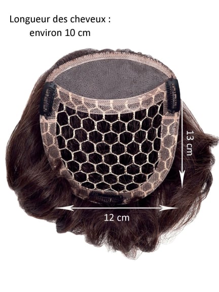 Découvrez Micro Tuffa — volumateur synthétique 12x13 cm, 3 pinces, monofilament