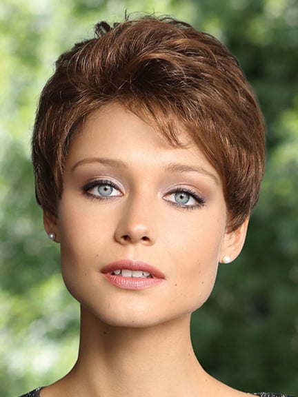 Perruque High End Star Gisela Mayer — coupe courte dégradée, volume naturel et confort