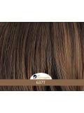 Perruque Extra Lace Gisela Mayer avec tulle cinéma : frange souple, bordure invisible, volume naturel.