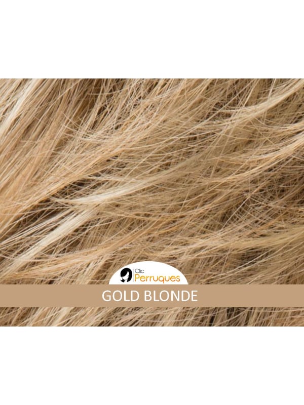 Perruque Sara Power Kids longue : tulle invisible soyeux, taille réglable 52-54 cm, look naturel (lightblonde/lightbrown).