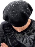 Béret Pierre, strass — style élégant et douillet