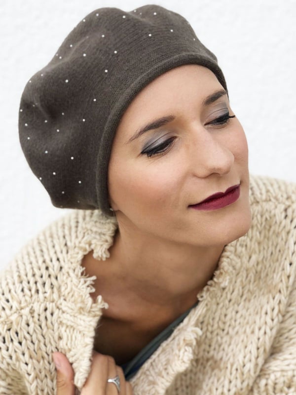 Béret Pierre, strass — style élégant et douillet