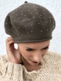 Béret Pierre, strass — style élégant et douillet