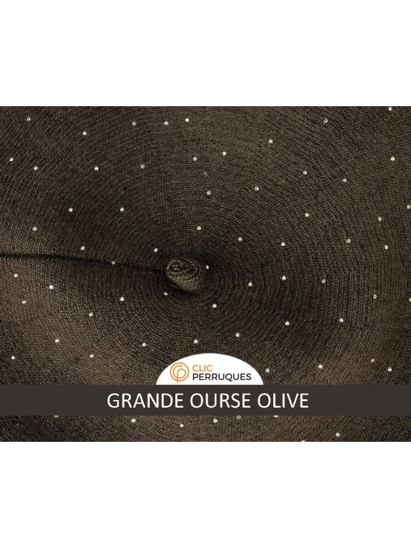 Béret Pierre, strass — style élégant et douillet