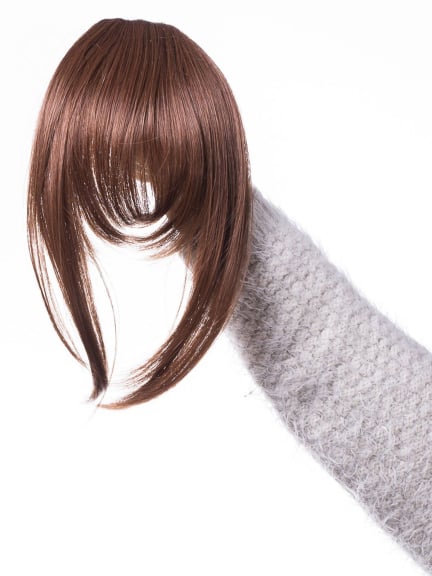 Frange Lisse Les Franjynettes — Glissez-la sous votre turban pour un look naturel