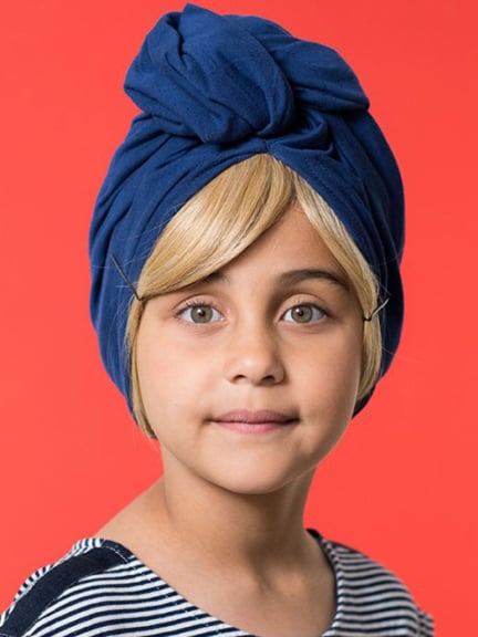 Frange Lisse Les Franjynettes — Glissez-la sous votre turban pour un look naturel