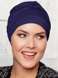 Turban chimio Bahama Gisela Mayer en fibre de bambou, doux, léger et respirant pour un look naturel et discret au quotidien.