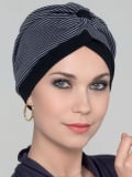 Turban Kiona Ellen Wille en coton : look féminin, confortable, couleurs faciles à assortir, à accessoiriser selon vos envies.