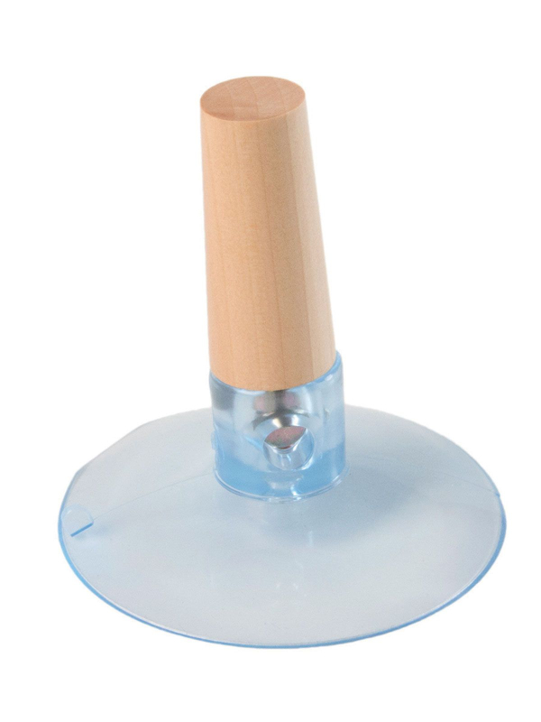 Ventouse de support pour tête en polystyrène : maintien stable pendant lavage et brushing, installation facile sous la tête.