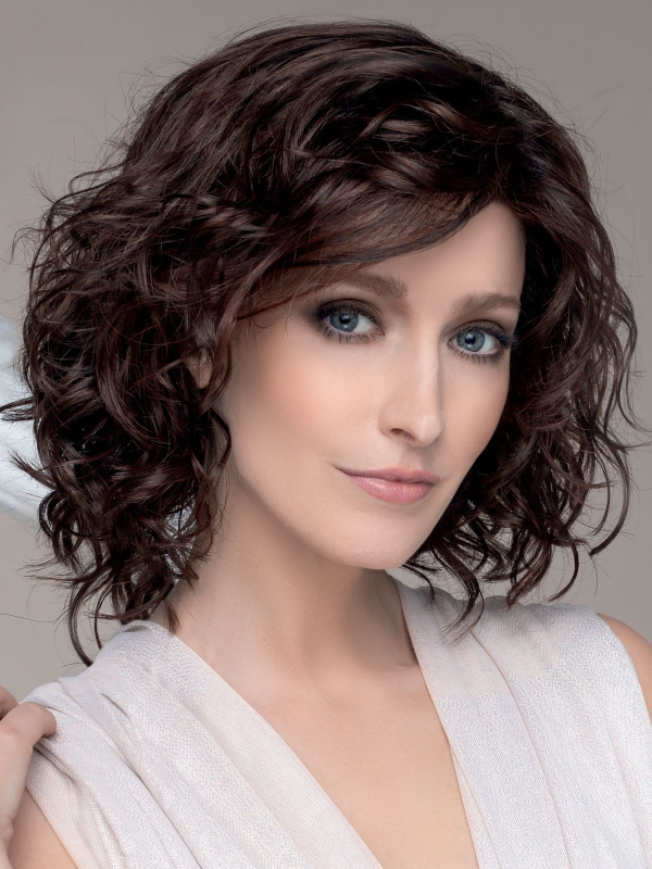 Admirez Delicate Plus - carré mi-long 26 cm en cheveux 100% Remy, tulle frontal naturel