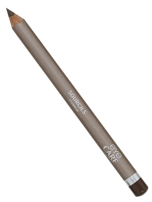 Crayon sourcils Eye Care Cosmetics : tracé précis, jojoba & vitamine E, haute tolérance pour yeux sensibles ou allergiques