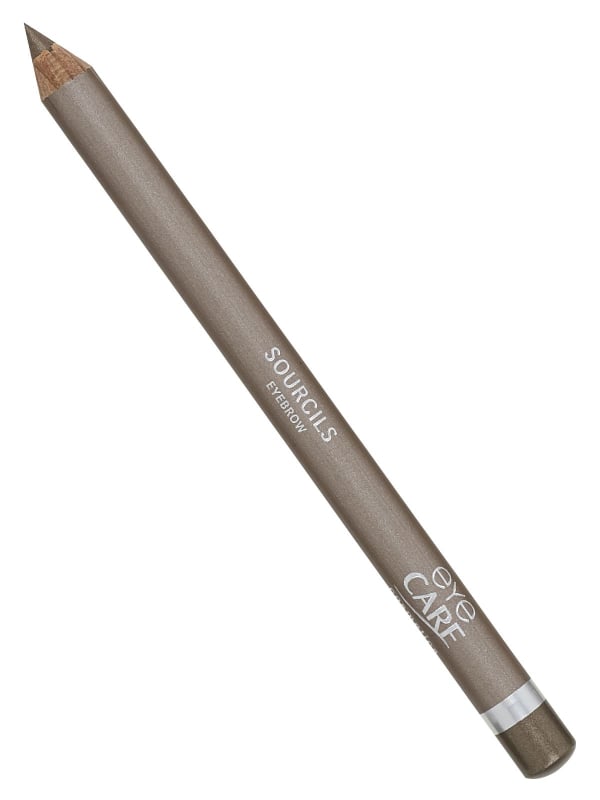 Crayon sourcils Eye Care Cosmetics : tracé précis, jojoba & vitamine E, haute tolérance pour yeux sensibles ou allergiques