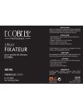 Spray fixateur sans gaz Ecobell 150 ml pour poudre cheveux : tenue longue durée, fini naturel sans durcir.