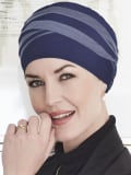 Turban Hindi Bambou Christine Headwear en viscose de bambou Caretech® : bonnet élégant, doux et respirant, idéal en cas d’alopéc