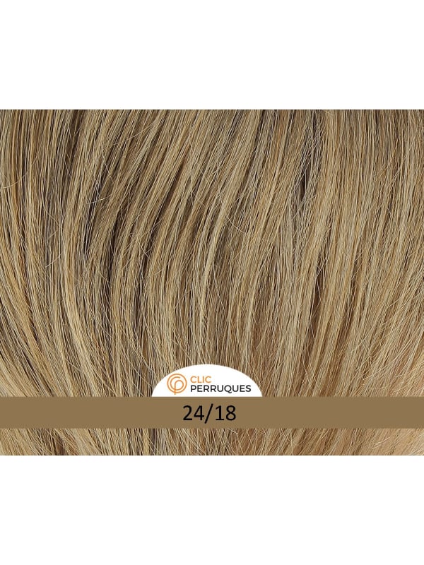 Chignon élastique Brandy Gisela Mayer en fibre synthétique, pose rapide pour un look élégant et naturel