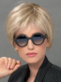 Volumateur Ideal Top Power en cheveux naturels Remy Hair avec tulle cinéma, effet cuir chevelu, coiffable et confortable