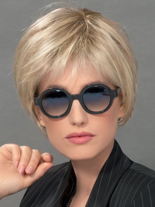 Volumateur Ideal Top Power en cheveux naturels Remy Hair avec tulle cinéma, effet cuir chevelu, coiffable et confortable