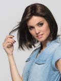 Perruque Yara Mono Ellen Wille : carré mi-long en cheveux naturels Remy, base monofilament et bordure invisible pour un rendu di