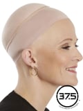 Volumateur de turban 37,5® : bonnet respirant, thermorégulateur, volume naturel et maintien sous turban ou perruque.