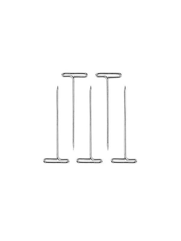 Tête à coiffer en toile 30,5 cm avec support réglable et 50 épingles en T pour perruque et volumateur