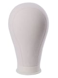Tête à coiffer en toile 30,5 cm avec support réglable et 50 épingles en T pour perruque et volumateur