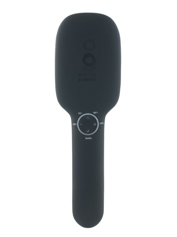 Brosse lissante Ikoo E-Styler Jet : 29 plaques céramique, réglages 150–230°C, fonction ionique anti-statique, format léger pour 