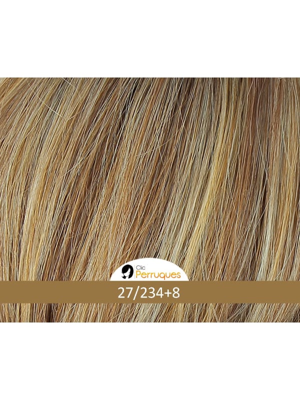 Perruque New Harper : carré plongeant wavy, coupe courte glamour en fibre synthétique thermorésistante, ondulations naturelles.