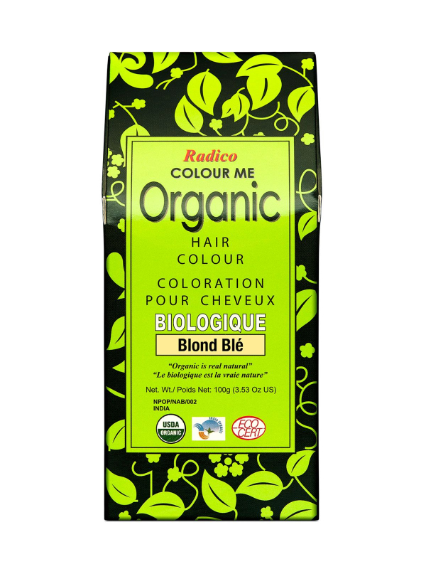 Sachet 100g Coloration végétale Bio - soin colorant naturel, brillance et couvrance