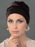 Turban Easy Fit en coton doux : bonnet confortable et élégant, à porter seul ou accessoirisé pour plus de volume