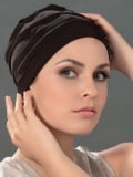 Turban Easy Fit en coton doux : bonnet confortable et élégant, à porter seul ou accessoirisé pour plus de volume