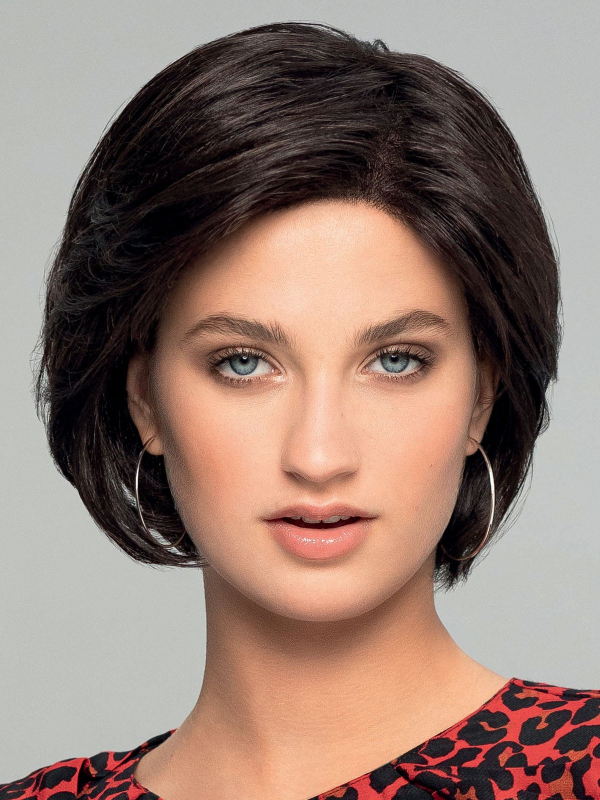 Perruque High End Techno Catwalk — carré court, bonnet 100% fait main, aspect ultra-naturel