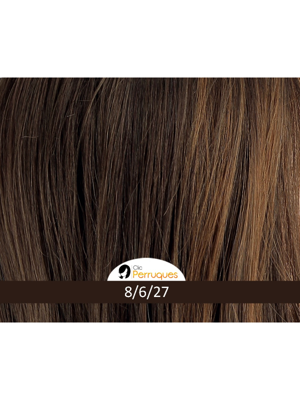 Perruque High End Techno Catwalk — carré court, bonnet 100% fait main, aspect ultra-naturel