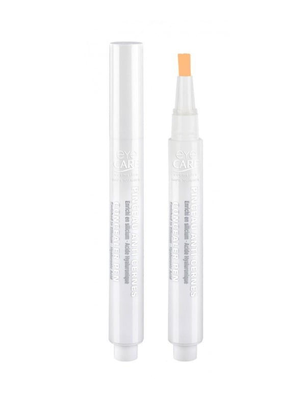 Pinceau anti-cernes Eye Care : correction naturelle des cernes, hydratation à l’acide hyaluronique, adapté aux yeux sensibles.