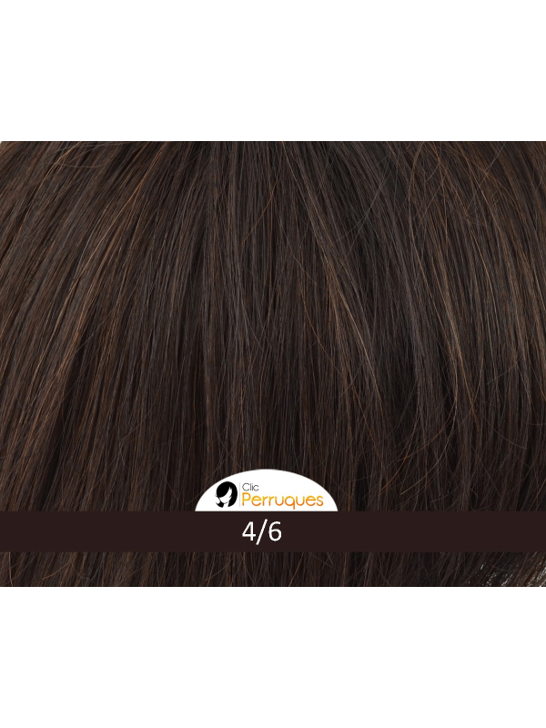 Seven Mono Part — carré court chic, raie mono-filament indétectable