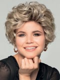 Perruque Sunshine Gisela Mayer : coupe classique, boucles souples et volume glamour en fibre synthétique