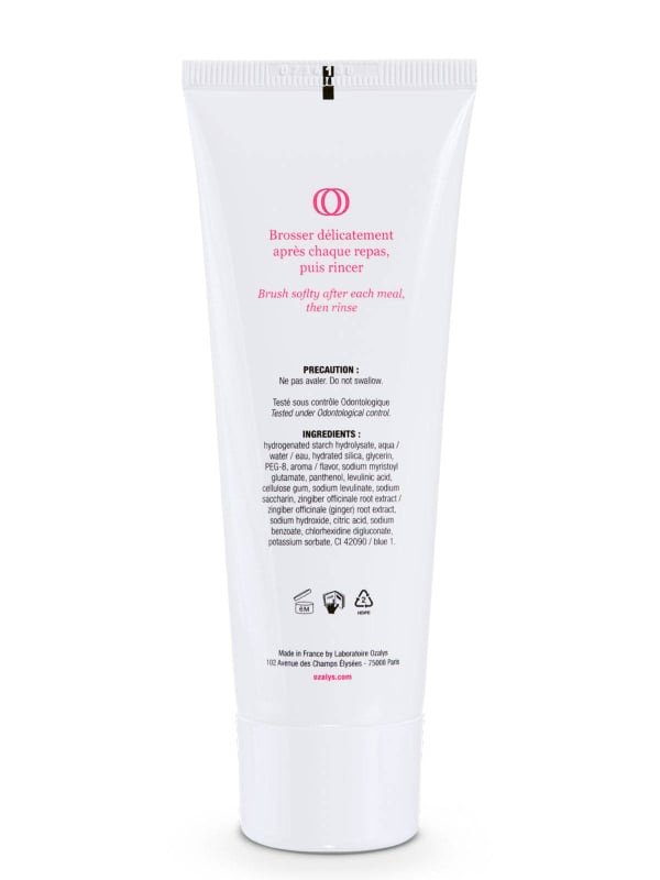 Tube Dentifrice Doux - Soin Essentiel Ozalys, apaise et hydrate