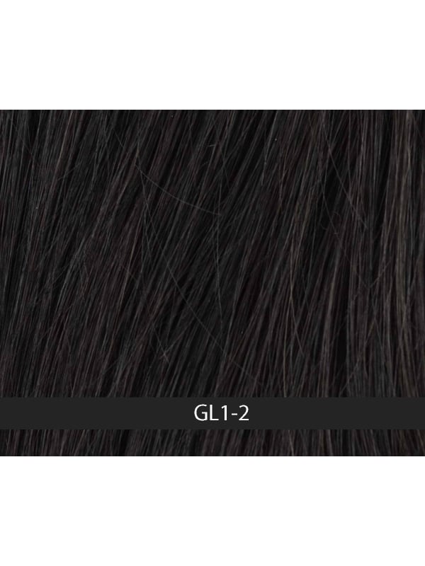 Perruque Extra Coco Gisela Mayer : carré plongeant mi-long en fibre synthétique au rendu chic et féminin