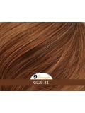 Perruque Extra Coco Gisela Mayer : carré plongeant mi-long en fibre synthétique au rendu chic et féminin