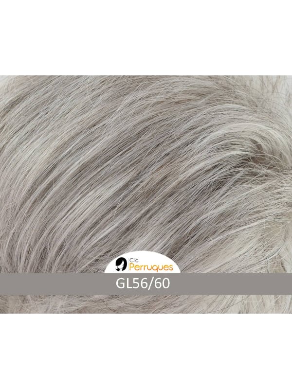 Perruque Extra Coco Gisela Mayer : carré plongeant mi-long en fibre synthétique au rendu chic et féminin