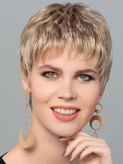 Perruque Zara Lace Gisela Mayer - Coupe courte naturelle et volumineuse