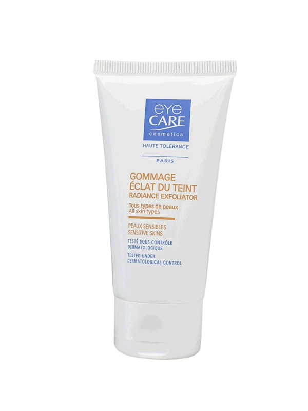 Gommage éclat du teint Eye Care Cosmetics aux microbilles de jojoba pour exfolier en douceur les peaux sensibles