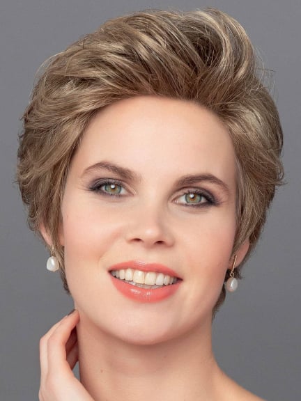 Perruque Carol Mono Lace coupe courte chic et naturelle