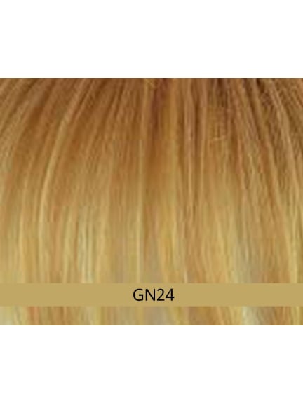 Emma Children — Perruque longue enfant, frange droite, réglable 48–54 cm